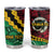 Vanuatu Personalized Tribal Tumbler Cup Aboriginal Inspired Mix Style - Polynesian Pride