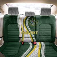 Cook Islands Rugby Personalized Avaiki Back Car Seat Cover GO Kuki LT7 - Polynesian Pride