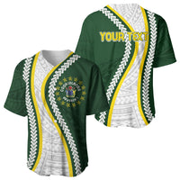 Cook Islands Rugby Personalized Avaiki Baseball Jersey GO Kuki LT7 - Polynesian Pride