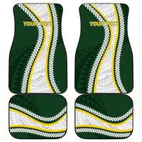 Cook Islands Rugby Personalized Avaiki Car Mats GO Kuki LT7 - Polynesian Pride