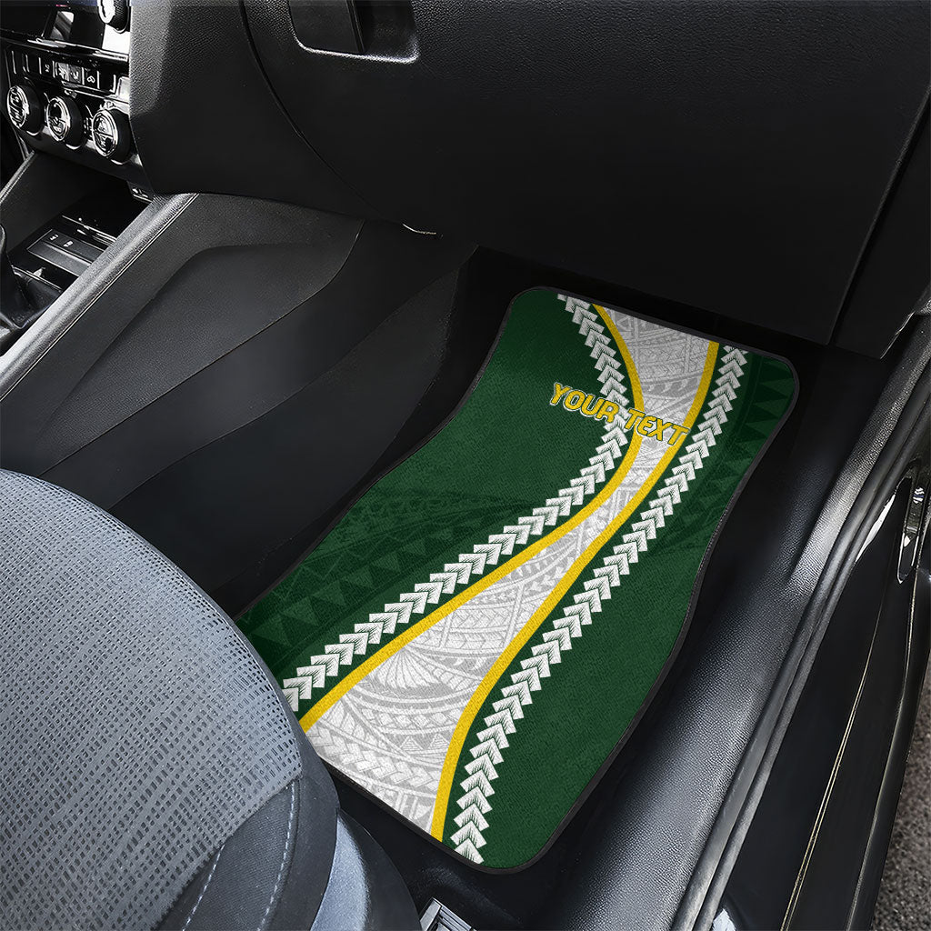 Cook Islands Rugby Personalized Avaiki Car Mats GO Kuki LT7 - Polynesian Pride