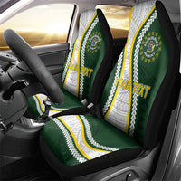 Cook Islands Rugby Personalized Avaiki Car Seat Cover GO Kuki LT7 - Polynesian Pride