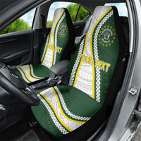 Cook Islands Rugby Personalized Avaiki Car Seat Cover GO Kuki LT7 - Polynesian Pride