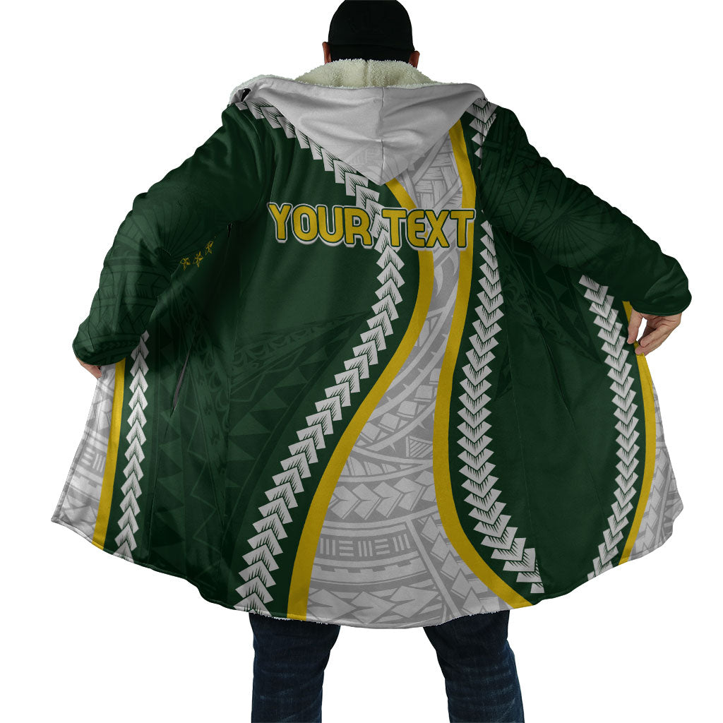 Cook Islands Rugby Personalized Avaiki Cloak GO Kuki LT7 - Polynesian Pride