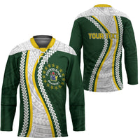 Cook Islands Rugby Personalized Avaiki Hockey Jersey GO Kuki LT7 - Polynesian Pride