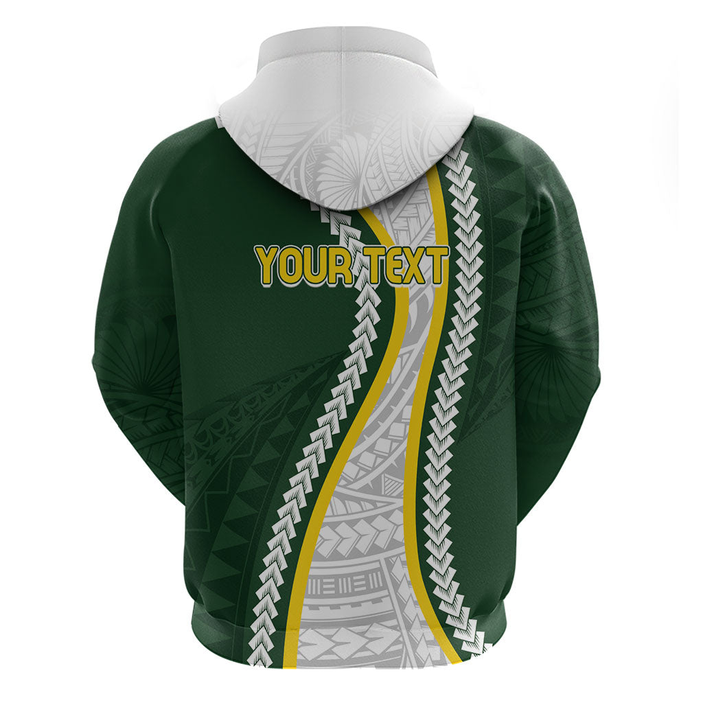 Cook Islands Rugby Personalized Avaiki Hoodie GO Kuki LT7 - Polynesian Pride