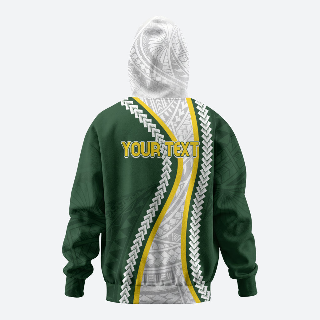Cook Islands Rugby Personalized Avaiki Hoodie GO Kuki LT7 - Polynesian Pride
