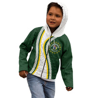 Cook Islands Rugby Personalized Avaiki Kid Hoodie GO Kuki LT7 - Polynesian Pride