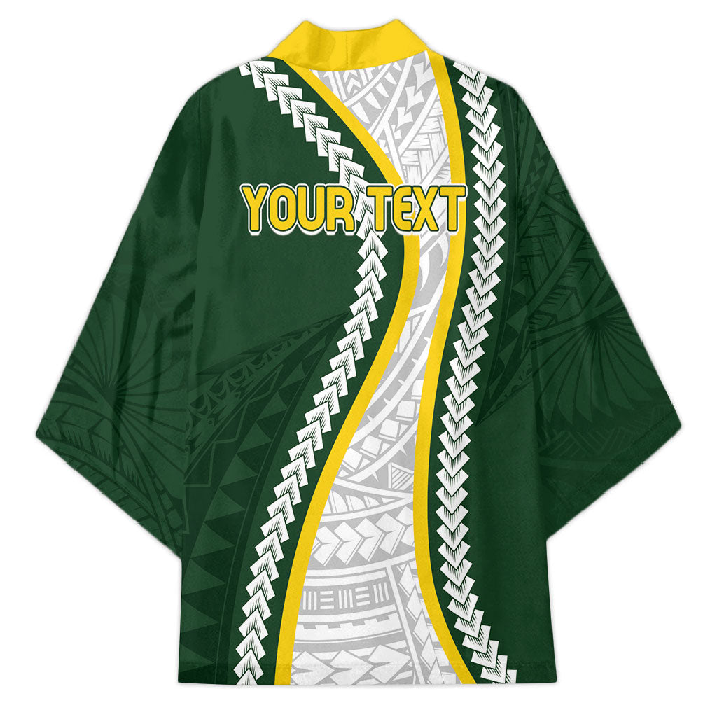 Cook Islands Rugby Personalized Avaiki Kimono GO Kuki LT7 - Polynesian Pride