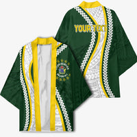 Cook Islands Rugby Personalized Avaiki Kimono GO Kuki LT7 - Polynesian Pride