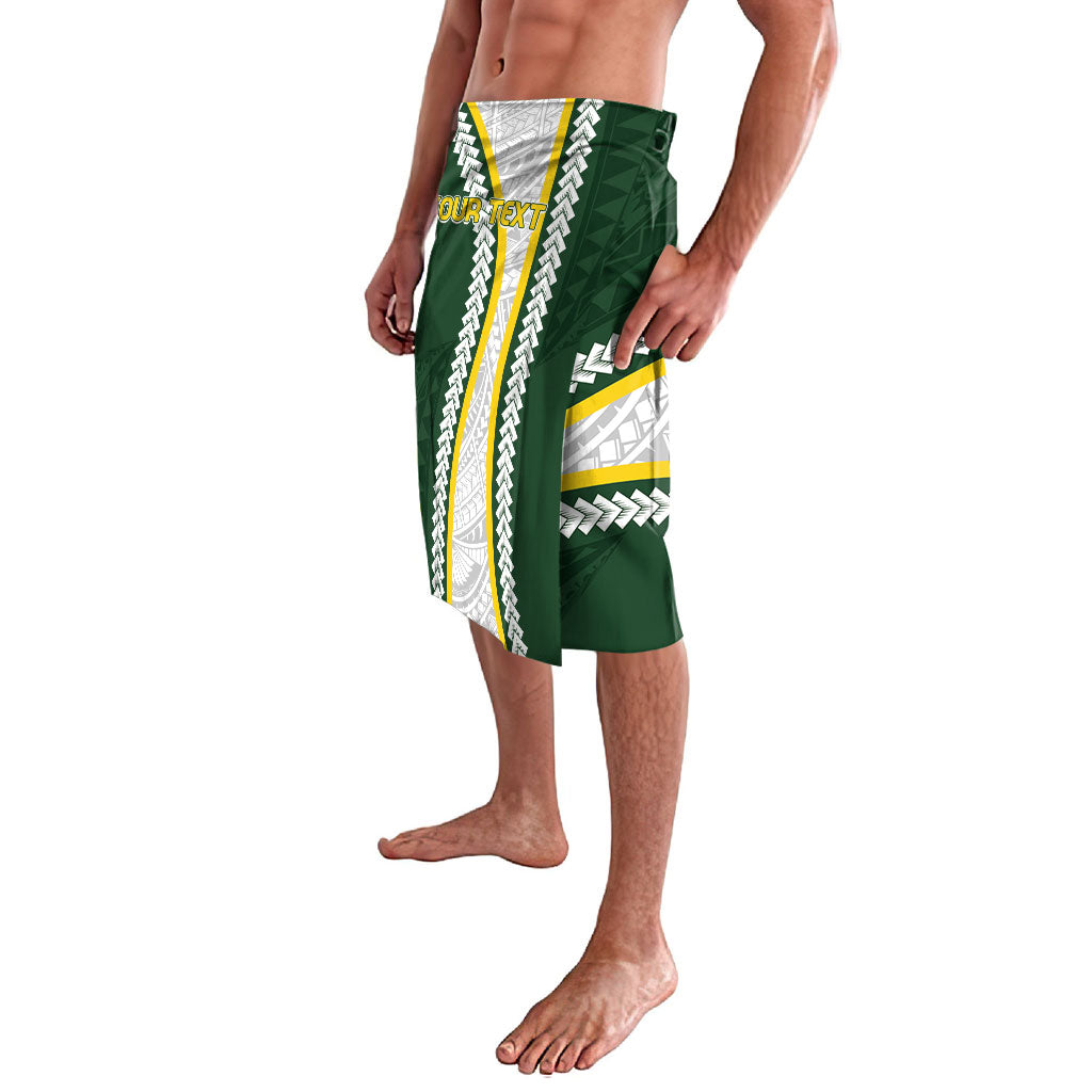 Cook Islands Rugby Personalized Avaiki Lavalava GO Kuki LT7 - Polynesian Pride