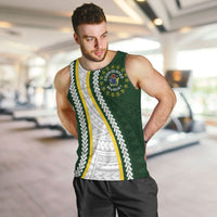 Cook Islands Rugby Personalized Avaiki Men Tank Top GO Kuki LT7 Green - Polynesian Pride