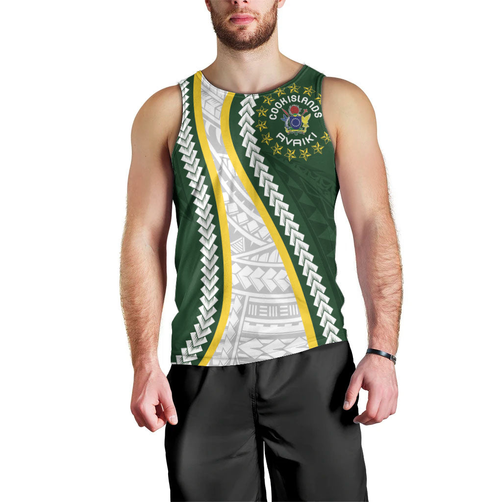 Cook Islands Rugby Personalized Avaiki Men Tank Top GO Kuki LT7 - Polynesian Pride