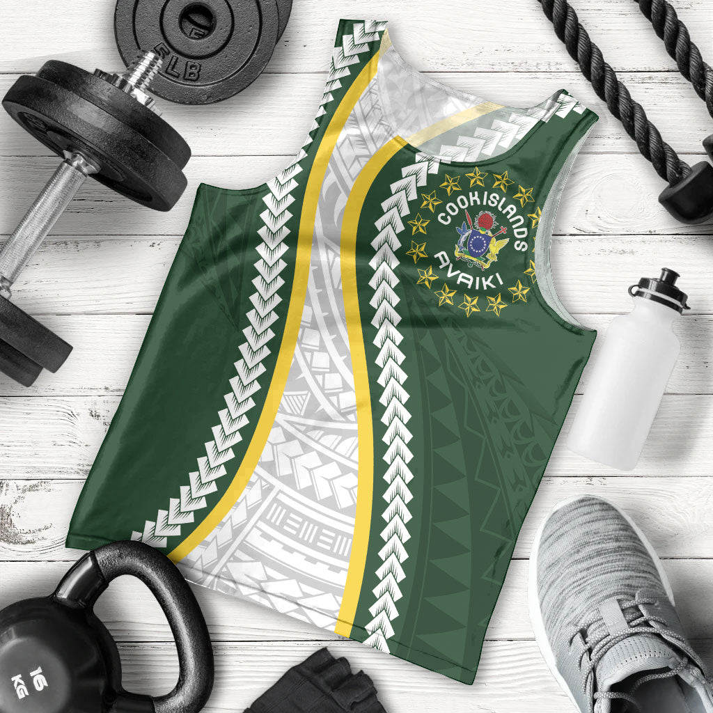 Cook Islands Rugby Personalized Avaiki Men Tank Top GO Kuki LT7 - Polynesian Pride