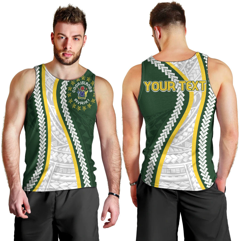 Cook Islands Rugby Personalized Avaiki Men Tank Top GO Kuki LT7 - Polynesian Pride