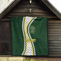 Cook Islands Rugby Personalized Avaiki Quilt GO Kuki LT7 - Polynesian Pride