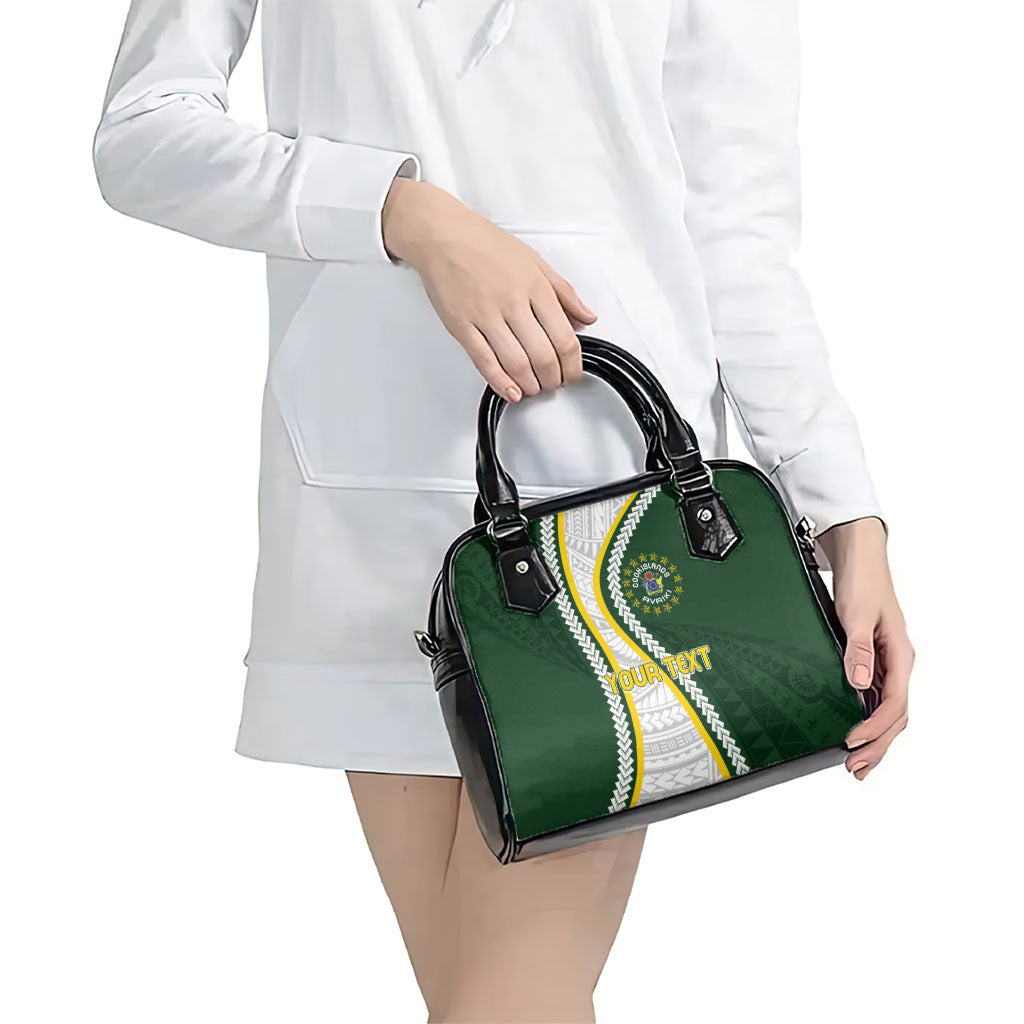 Cook Islands Rugby Personalized Avaiki Shoulder Handbag GO Kuki LT7 - Polynesian Pride