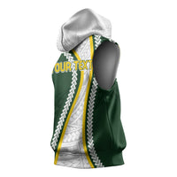 Cook Islands Rugby Personalized Avaiki Sleeveless Hoodie GO Kuki LT7 - Polynesian Pride