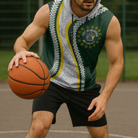 Cook Islands Rugby Personalized Avaiki Sleeveless Hoodie GO Kuki LT7 - Polynesian Pride