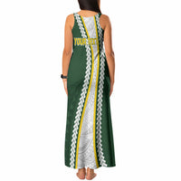 Cook Islands Rugby Personalized Avaiki Tank Maxi Dress GO Kuki LT7 - Polynesian Pride