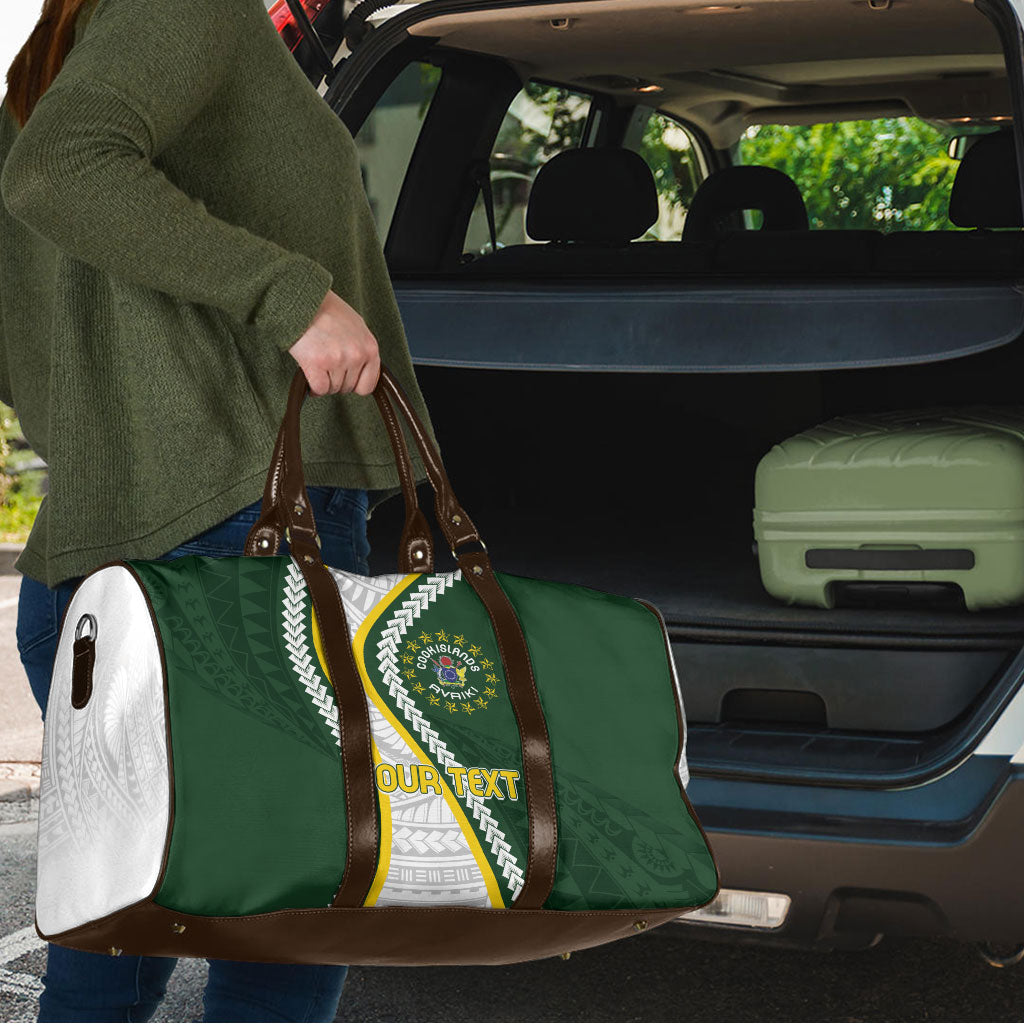 Cook Islands Rugby Personalized Avaiki Travel Bag GO Kuki LT7 - Polynesian Pride