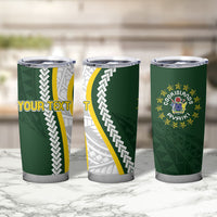 Cook Islands Rugby Personalized Avaiki Tumbler Cup GO Kuki LT7 - Polynesian Pride