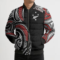 New Zealand Darts Personalized Hei Manaia Bomber Puffer Jacket Classic Kowhaiwhai LT7 - Polynesian Pride