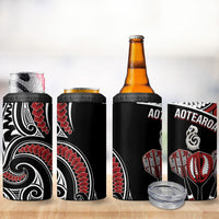 New Zealand Darts Hei Manaia 4 in 1 Can Cooler Tumbler Classic Kowhaiwhai LT7 - Polynesian Pride