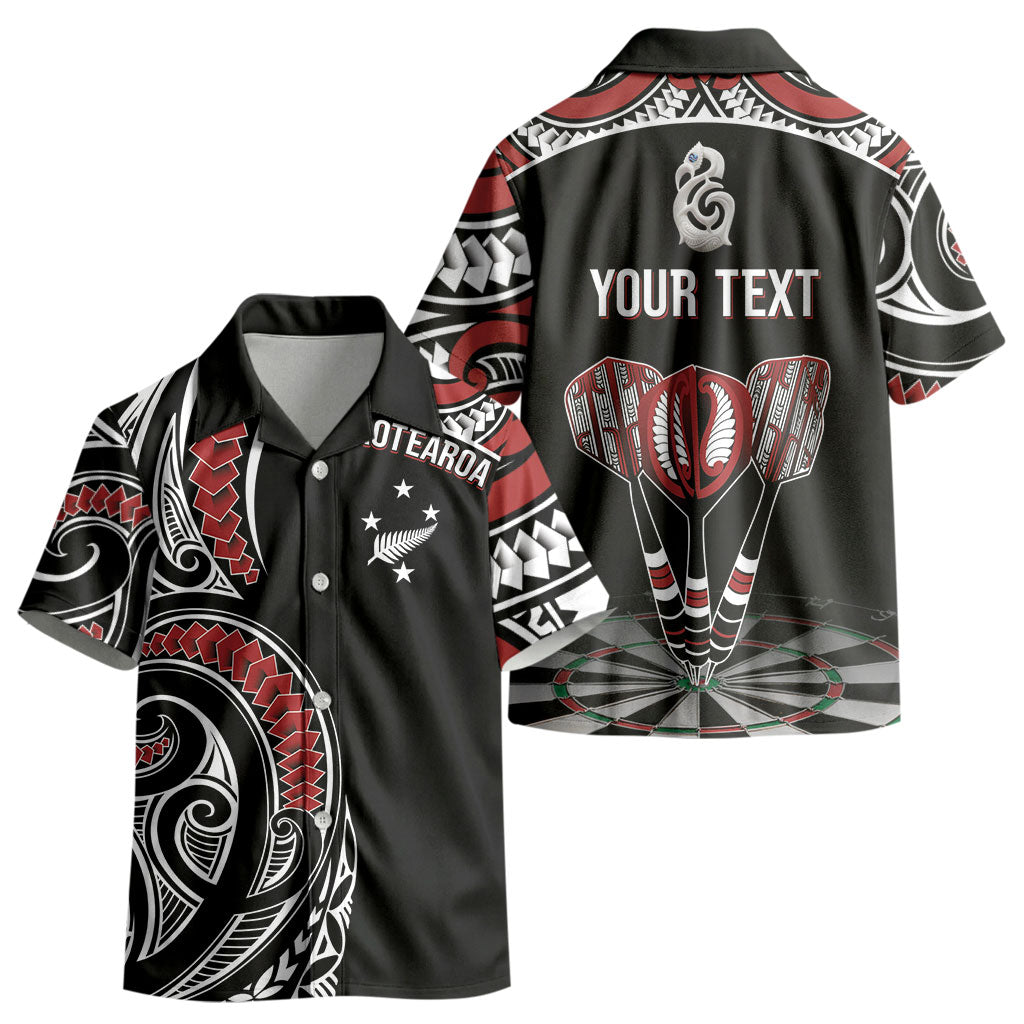 New Zealand Darts Personalized Hei Manaia Kid Hawaiian Shirt Classic Kowhaiwhai LT7 - Polynesian Pride