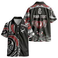 New Zealand Darts Personalized Hei Manaia Kid Hawaiian Shirt Classic Kowhaiwhai LT7 - Polynesian Pride