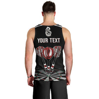 New Zealand Darts Personalized Hei Manaia Men Tank Top Classic Kowhaiwhai LT7 - Polynesian Pride