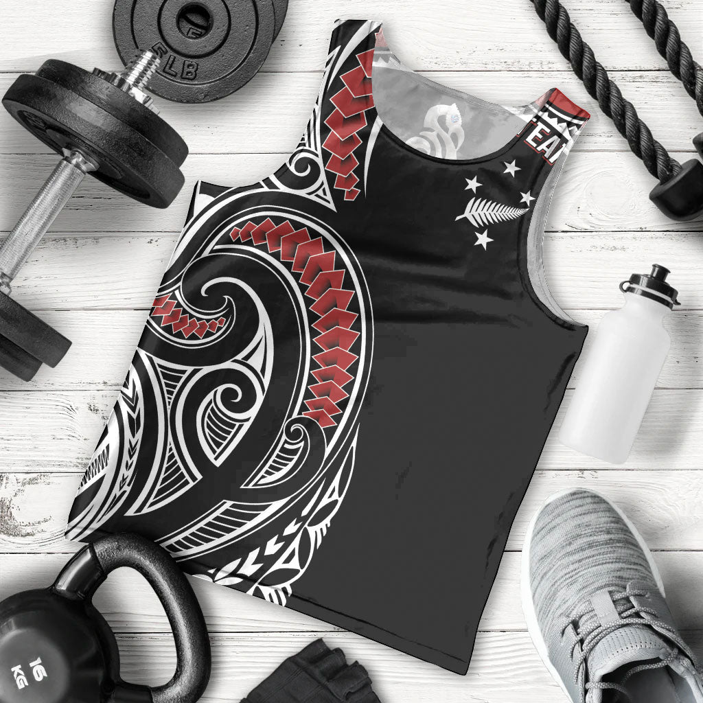 New Zealand Darts Personalized Hei Manaia Men Tank Top Classic Kowhaiwhai LT7 - Polynesian Pride