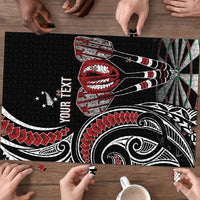 New Zealand Darts Personalized Hei Manaia Puzzle Classic Kowhaiwhai LT7 - Polynesian Pride