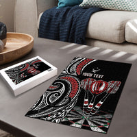 New Zealand Darts Personalized Hei Manaia Puzzle Classic Kowhaiwhai LT7 - Polynesian Pride