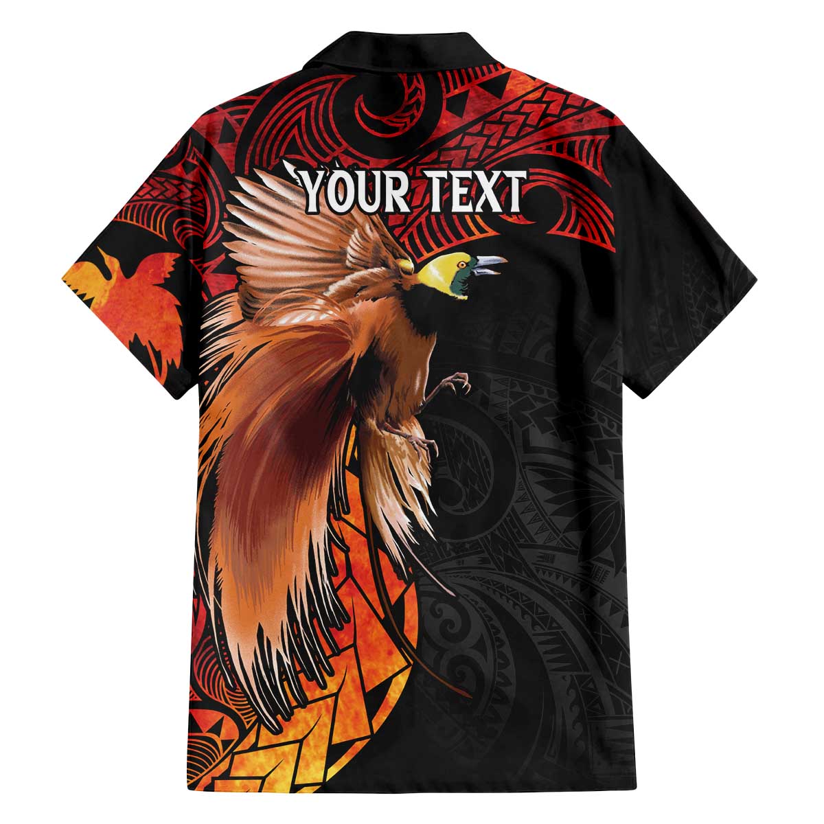 Papua New Guinea Personalised Family Matching Puletasi and Hawaiian Shirt Grunge Style 49th Independence Anni LT7 - Polynesian Pride