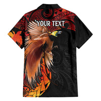 Papua New Guinea Personalised Family Matching Summer Maxi Dress and Hawaiian Shirt Grunge Style 49th Independence Anni LT7 - Polynesian Pride