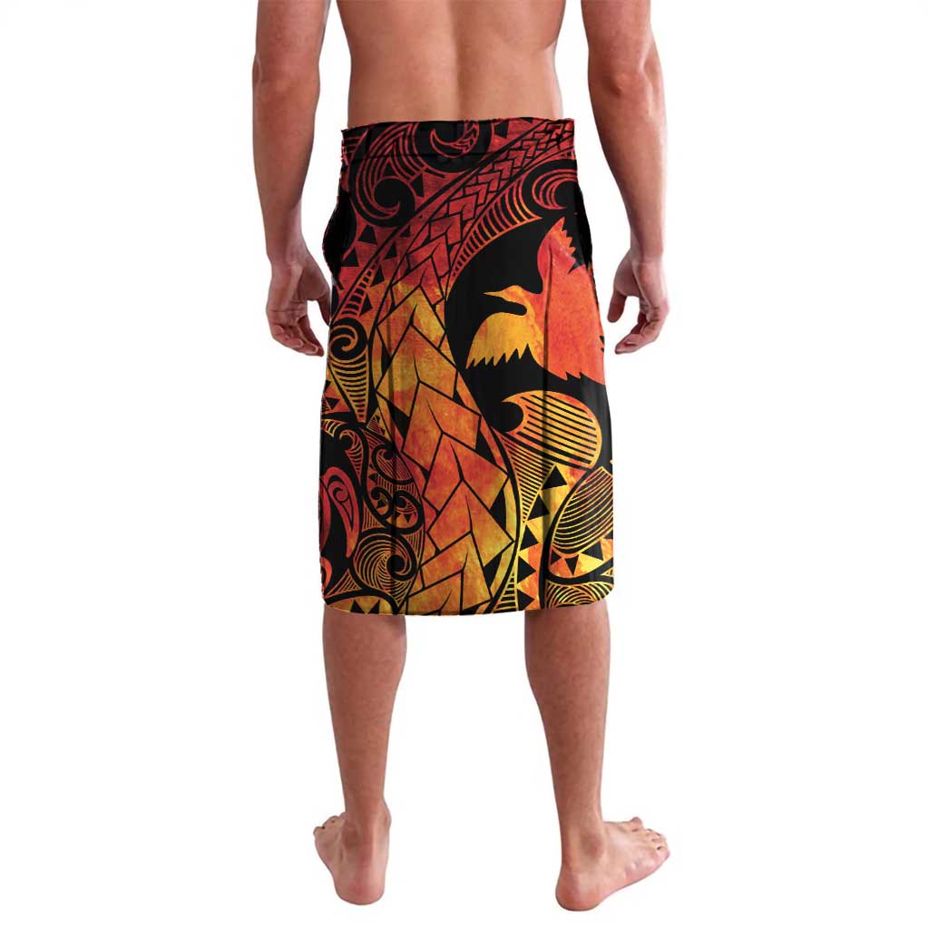 Papua New Guinea Personalised Lavalava Grunge Style 49th Independence Anni