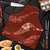 Aloha Hawaii Floral Tapa Apron Patchwork Crimson - Polynesian Pride