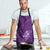 Aloha Hawaii Floral Tapa Apron Patchwork Violet - Polynesian Pride