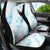 Aloha Hawaii Floral Tapa Car Seat Cover Patchwork Turquoise - Polynesian Pride