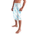 Aloha Hawaii Floral Tapa Lavalava Patchwork Turquoise - Polynesian Pride