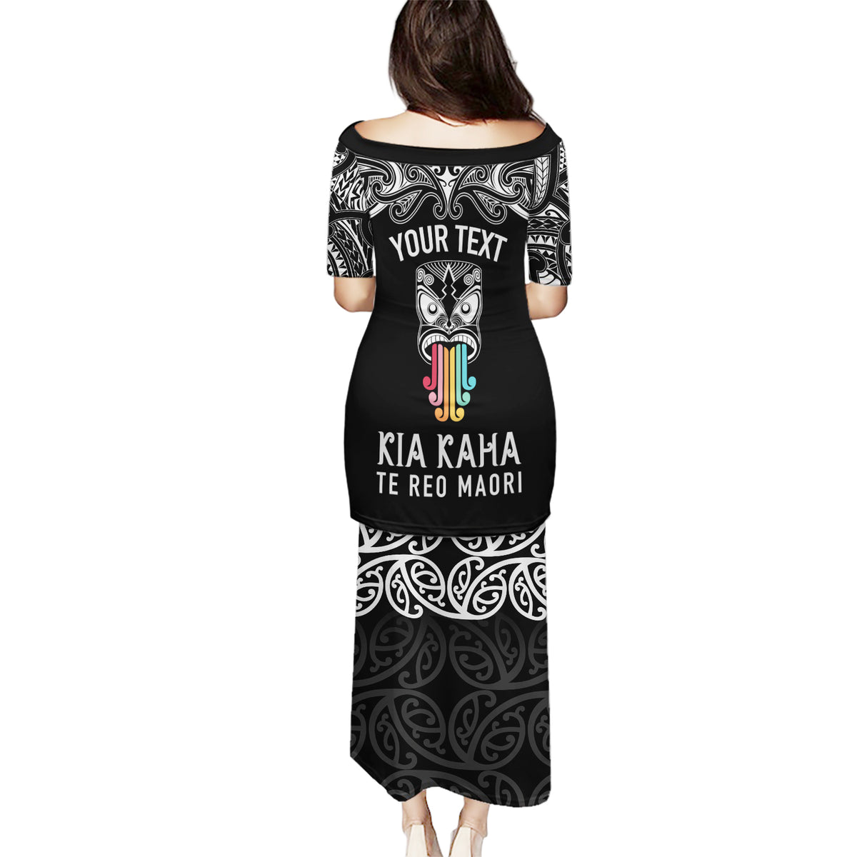 personalised-kia-kaha-te-reo-maori-puletasi-hei-tiki-mix-koru-black