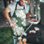 Ia Orana Tahiti Tiare Apron Sage Green Lei - Polynesian Pride