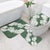 Ia Orana Tahiti Tiare Bathroom Set Sage Green Lei - Polynesian Pride