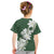 Ia Orana Tahiti Tiare Kid T Shirt Sage Green Lei - Polynesian Pride