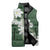 Ia Orana Tahiti Tiare Sleeveless Puffer Jacket Sage Green Lei - Polynesian Pride