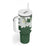 Ia Orana Tahiti Tiare Tumbler With Handle Sage Green Lei - Polynesian Pride