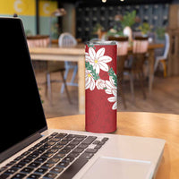 Ia Orana Tahiti Tiare Skinny Tumbler Crimson Lei LT7 - Polynesian Pride