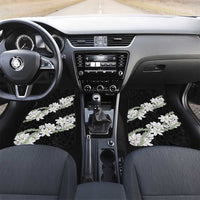 Ia Orana Tahiti Tiare Car Mats Black Lei - Polynesian Pride