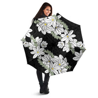 Ia Orana Tahiti Tiare Umbrella Black Lei LT7 - Polynesian Pride